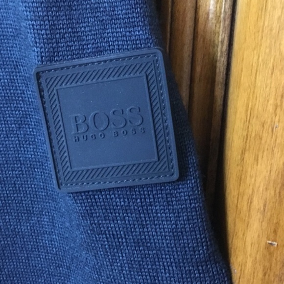 NEW Hugo Boss Men’s Kapuko Regular Fit Virgin Wool  Sweater - Picture 7 of 14